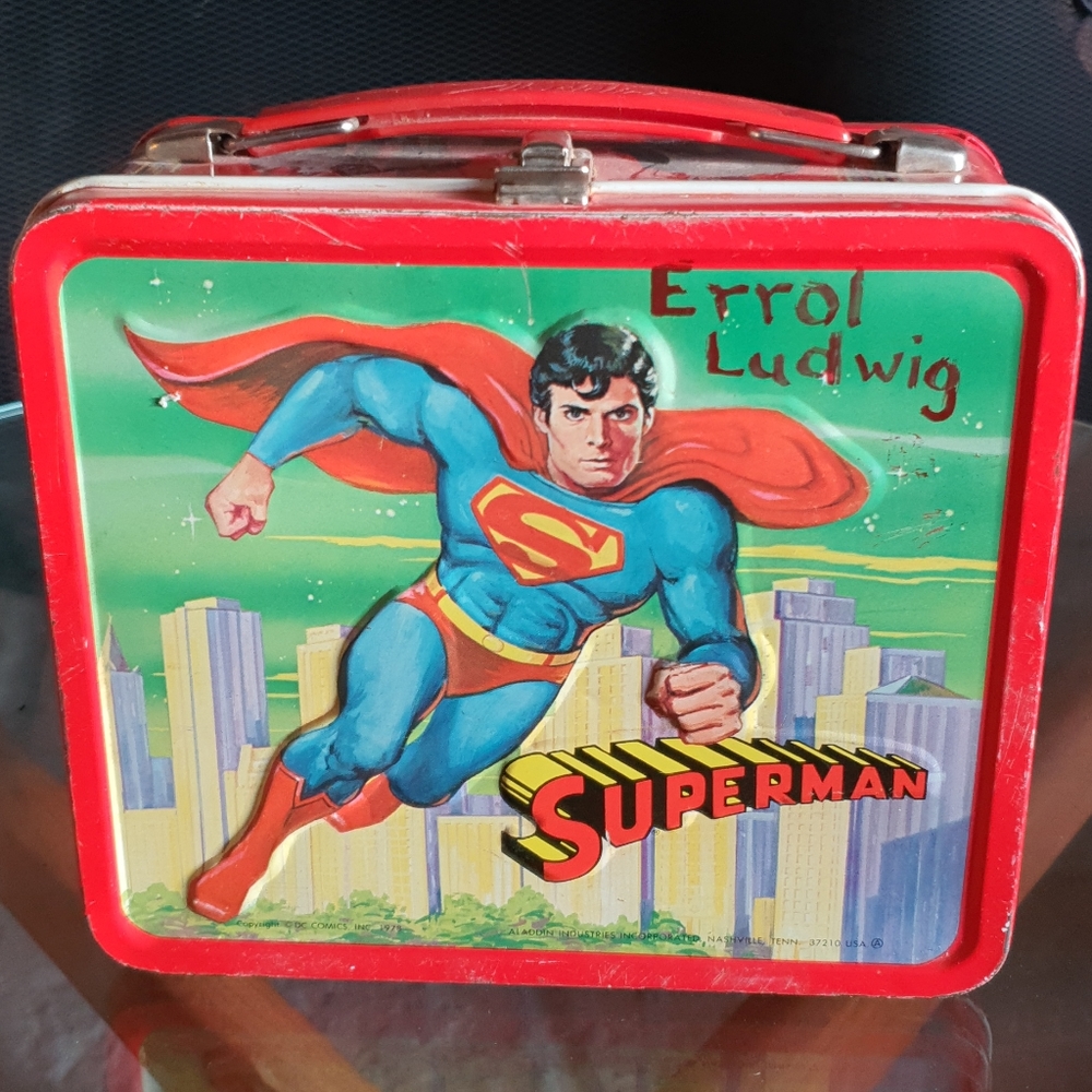 1978 Superman lunch box no thermos